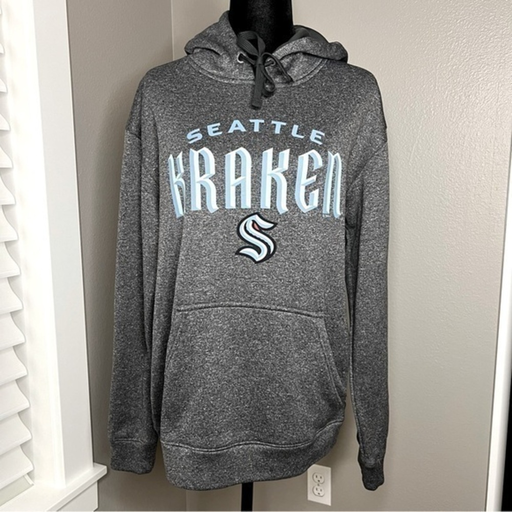 NHL Seattle Kraken gray hoodie size men’s medium (38-40) (unisex)